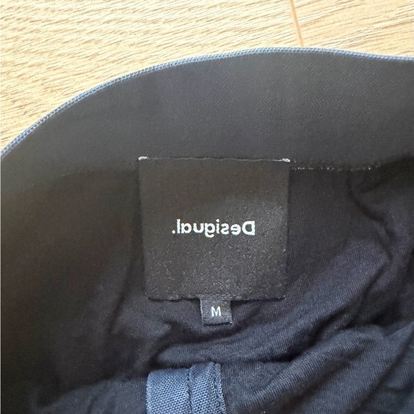 Desigual Asymmetrical Skirt - Black with Floral Patterns - Picture 3 of 3